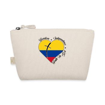 Freedom Faith in God - Colombia - Organic Pouch - nature - Front