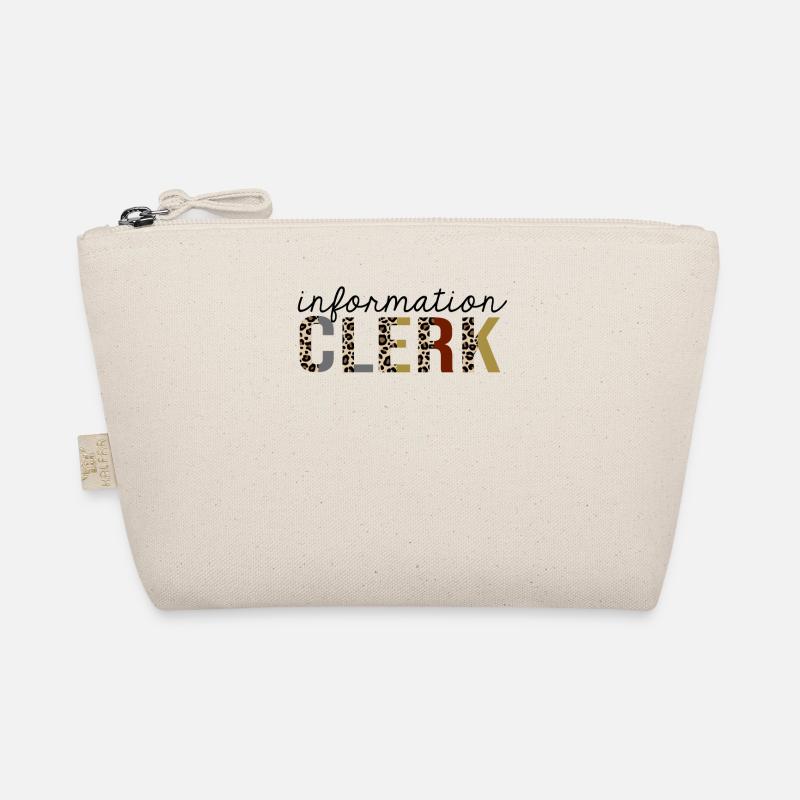 Commis à l’information Leopard Print Funny Trousse biologique