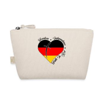 Freedom Faith in God - Germany - Organic Pouch - nature - Front