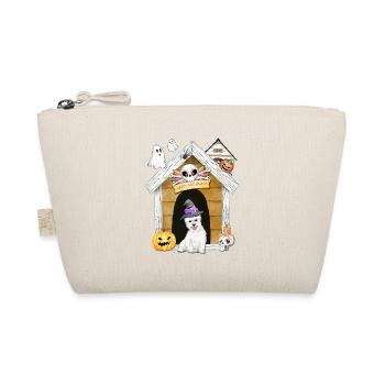 Halloween West Highland Terrier Chien Sorcière - Trousse biologique - nature - Devant