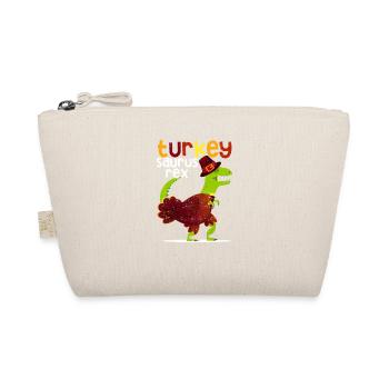 Dinosaure Thanksgiving Turquie Saurus Rex Pilgrim - Trousse biologique - nature - Devant
