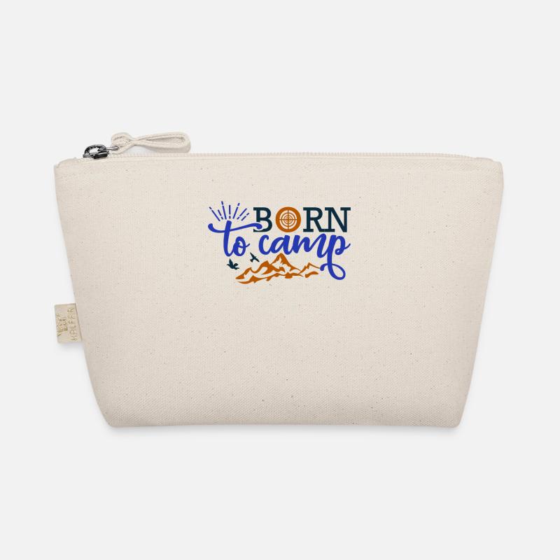 Camping Camper Nature funny saying Organic Pouch