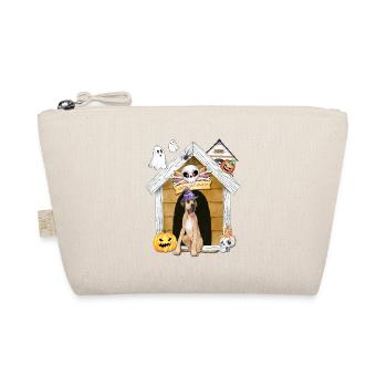Halloween Grand Danois Chien Sorcière - Trousse biologique - nature - Devant