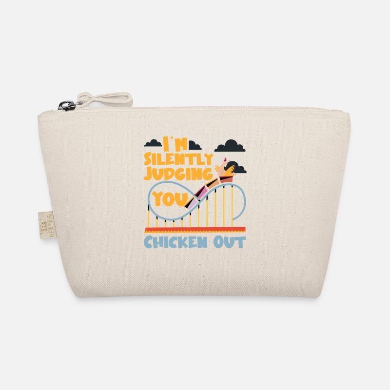 Roller Coaster I'm Silently Bio-Täschchen