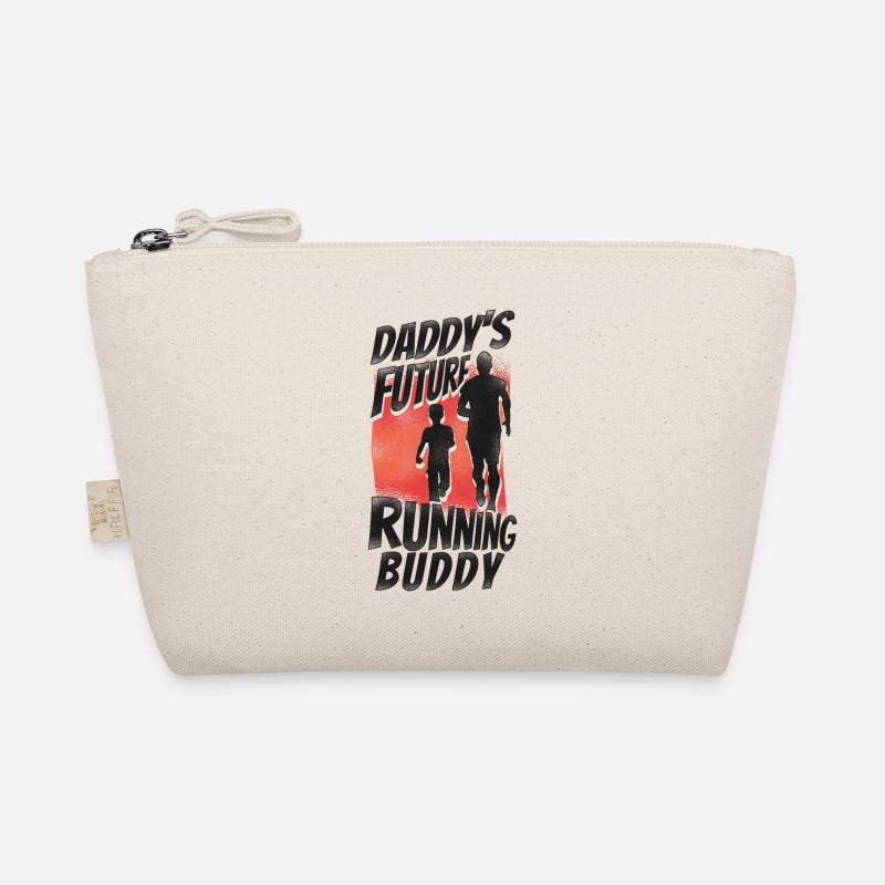 Running Runner Half Marathon Dad Organic Pouch