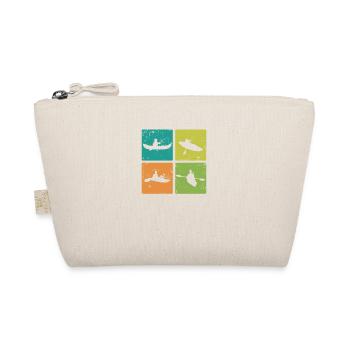 Kayak and Canoe Boat Paddle Boat Canoeing - Organic Pouch - nature - Front