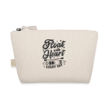 Float with Heart every Day Kajak Paddelboot - Bio-Täschchen - Natur - Vorne
