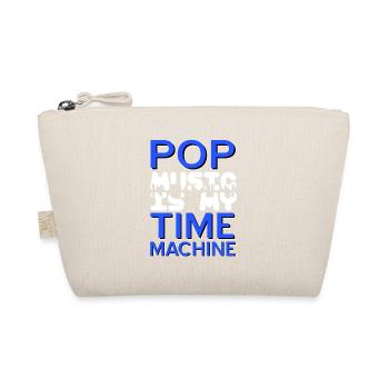 POP Music Is My Time Machine Awesome Cool Present - Trousse biologique - nature - Devant