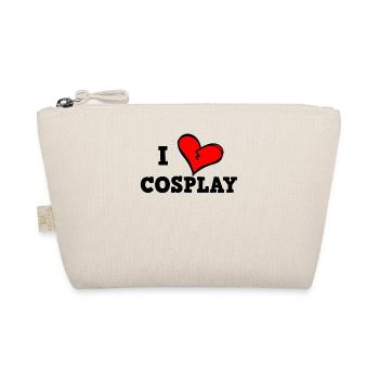 I love cosplay - Organic Pouch - nature - Front