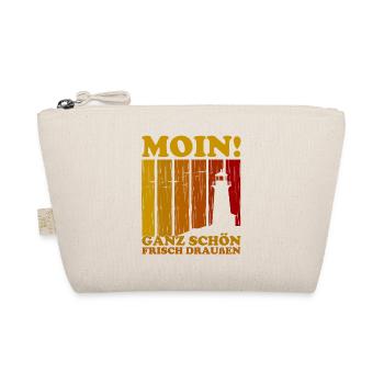 Norddeutsch Norden Nordsee Zitate Heimat Geschenk - Bio-Täschchen - Natur - Vorne