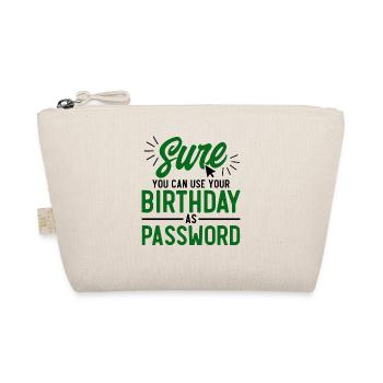 Network Security Specialist Gift - Organic Pouch - nature - Front