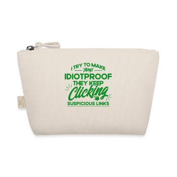 Network Security Specialist Gift - Organic Pouch - nature - Front