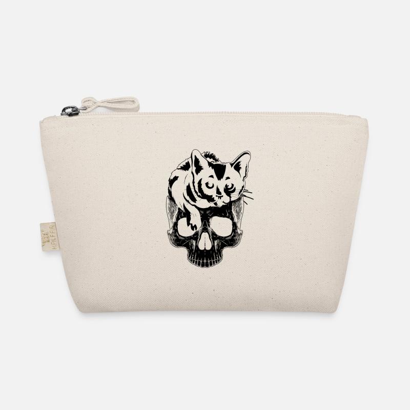 Chat Halloween Cat Lover Drôle De Chat Halloween Chat Trousse biologique