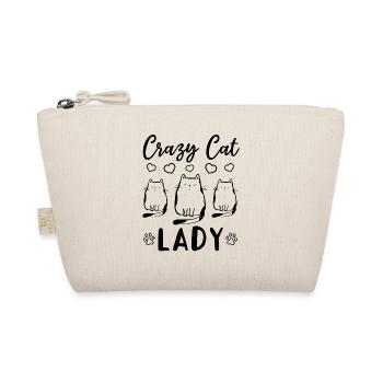 Cat Mama Cute Cat Lover - Cat Owner Crazy Cat Lady - Bio-Täschchen - Natur - Vorne