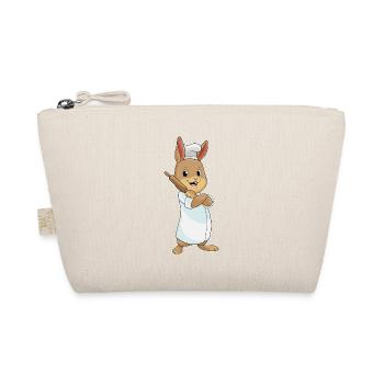 Lapin comme boulanger avec rouleau à pâtisserie - Trousse biologique - nature - Devant