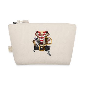Pirate Belt Pirate Outfit Costume Pirate Family - Organic Pouch - nature - Front