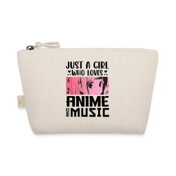 Anime Ramen Sketch Anime Ramen Gift - Organic Pouch - nature - Front
