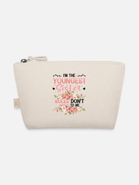 The rules for the youngest sister do not apply. - Organic Pouch - nature - Front