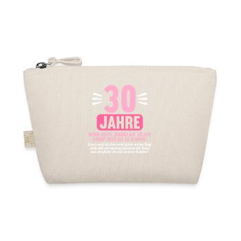 30 Jahre idee mich alt zu nennen 30 Geburtstag - Bio-Täschchen - Natur - Vorne