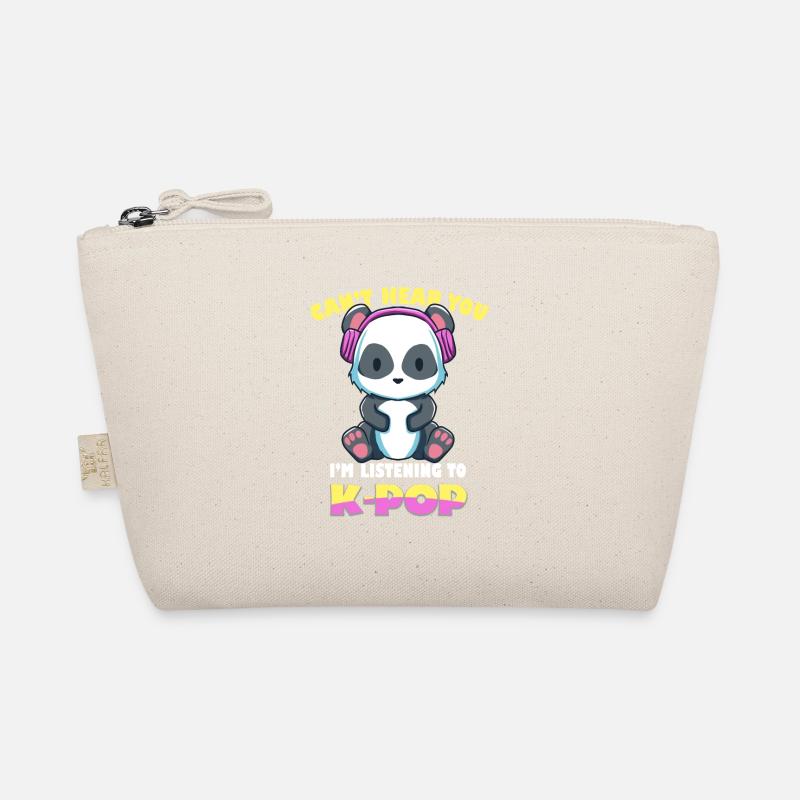 Panda Bear Corée Musique coréenne I Cadeau Trousse biologique