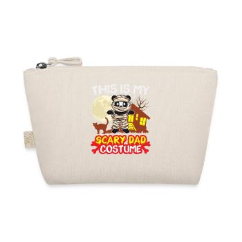 This Is My Scary Dad Costume Funny Halloween - Organic Pouch - nature - Front