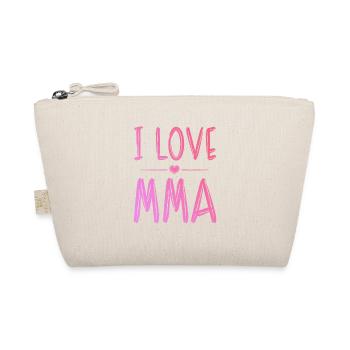 Ich liebe Mma - Bio-Täschchen - Natur - Vorne
