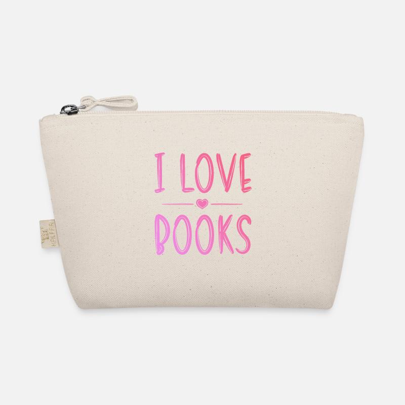 I love books Organic Pouch