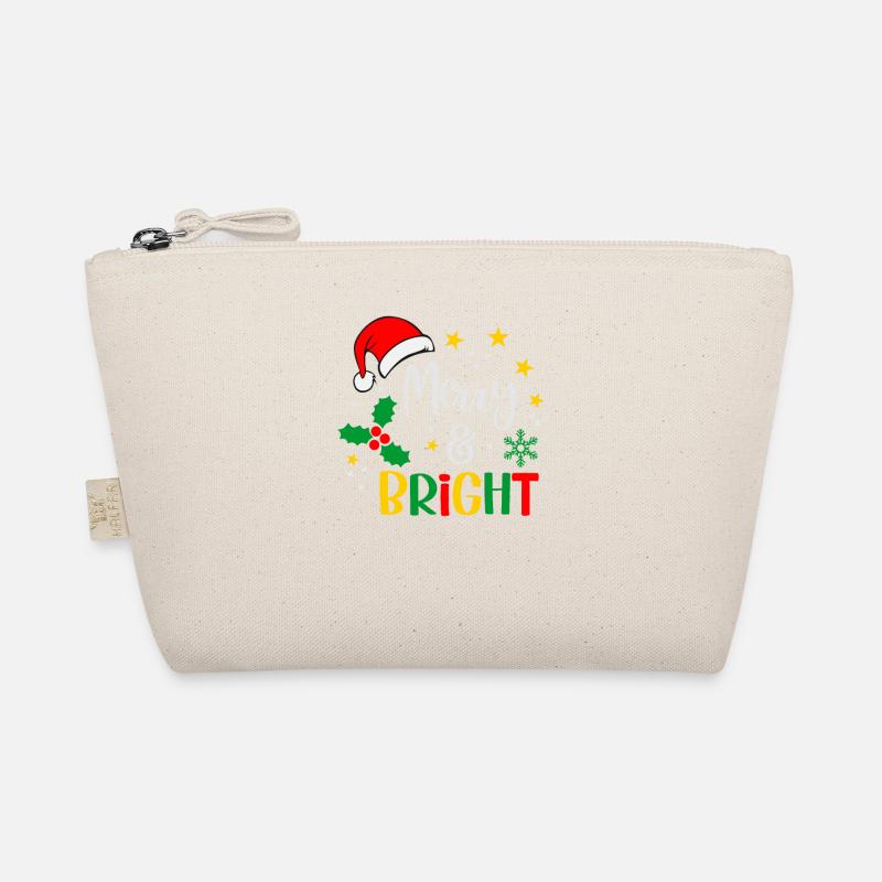 Happy and bright Christmas time Organic Pouch