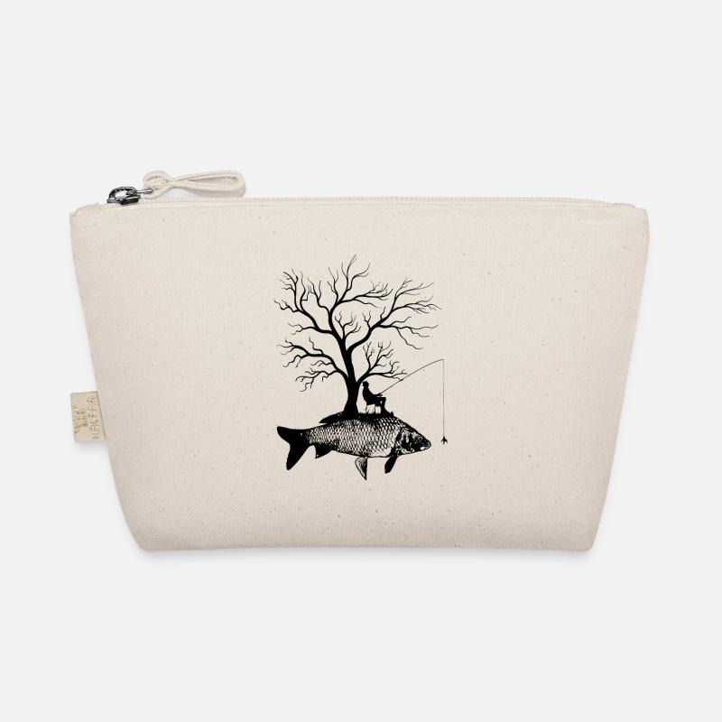 Graphic Tree - Fish Carp Organic Pouch