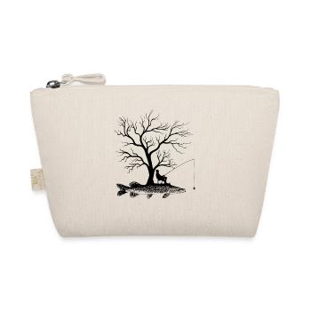 Graphic Tree - Fish Northern Pike - Organic Pouch - nature - Front