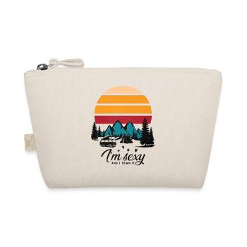 Je suis sexy et je l’aime - Trousse biologique - nature - Devant