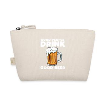 Good People Drinking Good Beer - Bio-Täschchen - Natur - Vorne