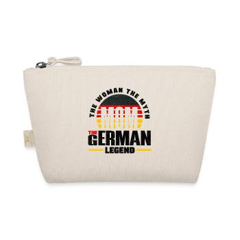 German Germany German Flag Mothers Day - Bio-Täschchen - Natur - Vorne