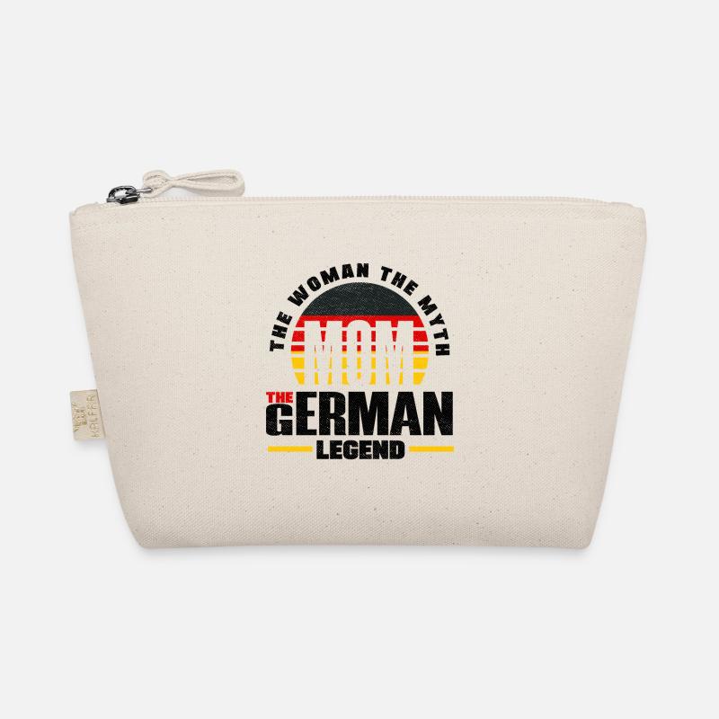 German Germany German Flag Mothers Day - Bio-Täschchen - Natur