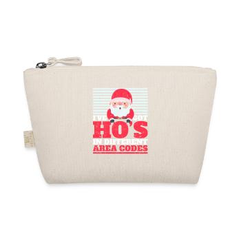 Funny Santa Claus joke I have Ho's - Organic Pouch - nature - Front