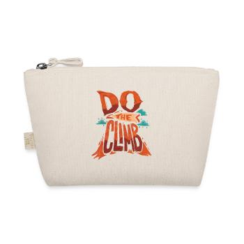Do The Climb Modern Retro Hiking T-Shirt Cadeau - Trousse biologique - nature - Devant