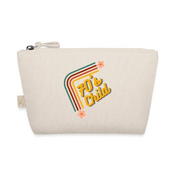 Enfant des années 70 - Anniversaire rétro - Trousse biologique - nature - Devant