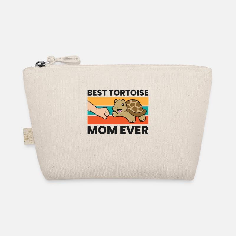 Tortoise Mama Best Tortoise Mom Ever Organic Pouch
