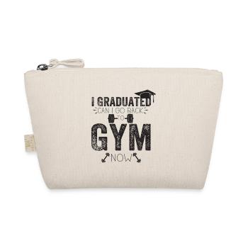 Ich habe meinen Abschluss gemacht, kann ich jetzt wieder ins Fitnessstudio gehen - Bio-Täschchen - Natur - Vorne