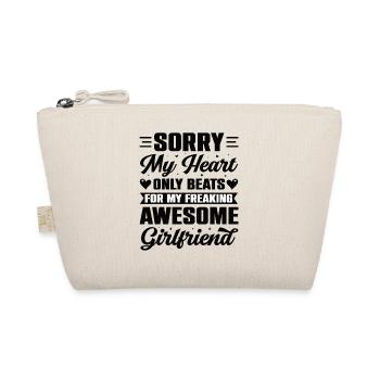 Girlfriend Boyfriend Partner Forgive Couples Couples - Organic Pouch - nature - Front