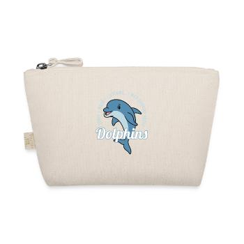 Thinking About Dolphins Sea Animal Ocean - Organic Pouch - nature - Front