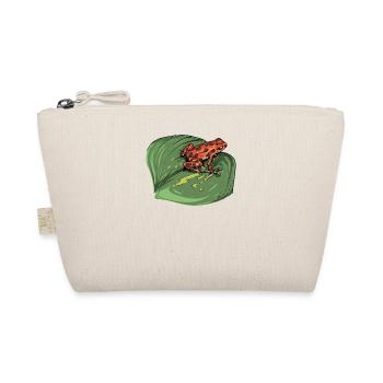 Poison Dart Frog I Toad Frog Motif for Amphibians - Organic Pouch - nature - Front