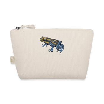 Poison Dart Frog I Toad Frog Motif for Amphibians - Organic Pouch - nature - Front