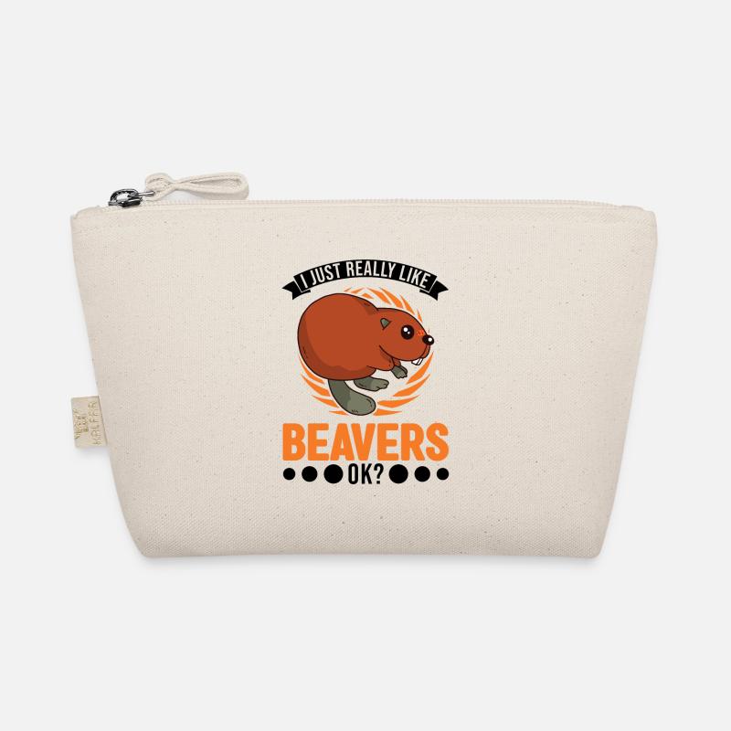 Beaver Gift Beaver Dam Beaver Organic Pouch