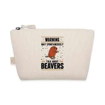 May spontaneously talk about Beavers Biber - Bio-Täschchen - Natur - Vorne