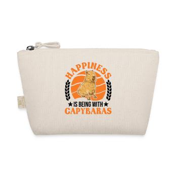 Le bonheur, c’est être avec Capybaras capybara - Trousse biologique - nature - Devant