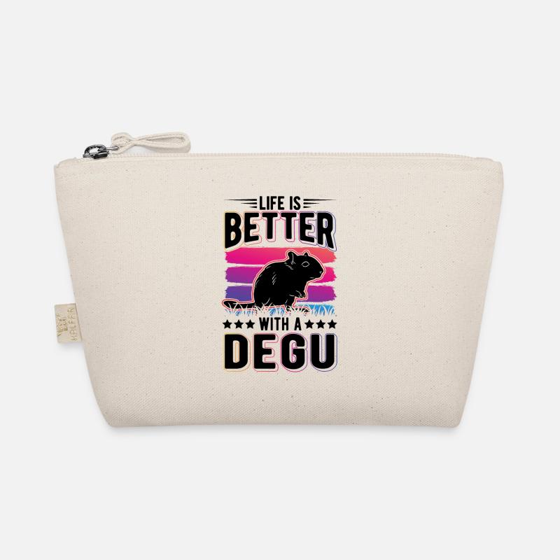 Life is better with a Degu Organic Pouch