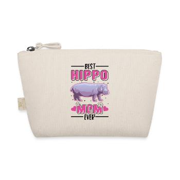 Meilleure maman hippopotame de tous les temps Nilpferd Flusspferd - Trousse biologique - nature - Devant