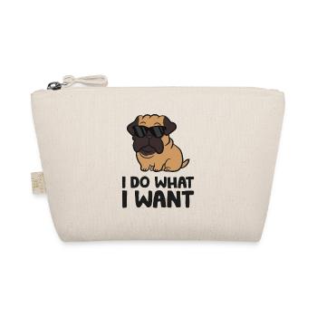Italian Mastiff I Do What I Want Cane Corso - Organic Pouch - nature - Front