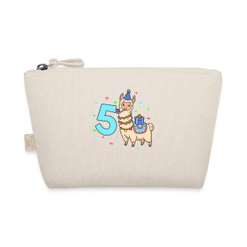 Avec lama - anniversaire des enfants 5 ans - Trousse biologique - nature - Devant